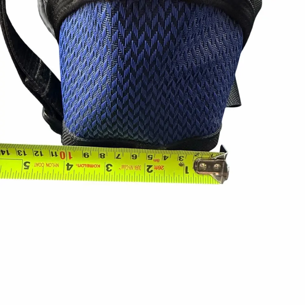 WaterField Designs Black Blue Laptop Bag Messenger Briefcase SF Made